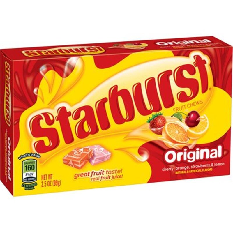 Starburst Original Fruit Chews Candy - 99g