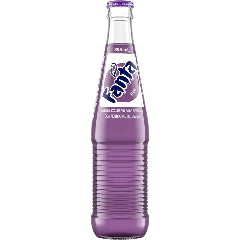 Fanta - Grape - Glasflasche - 1 x 355 ml