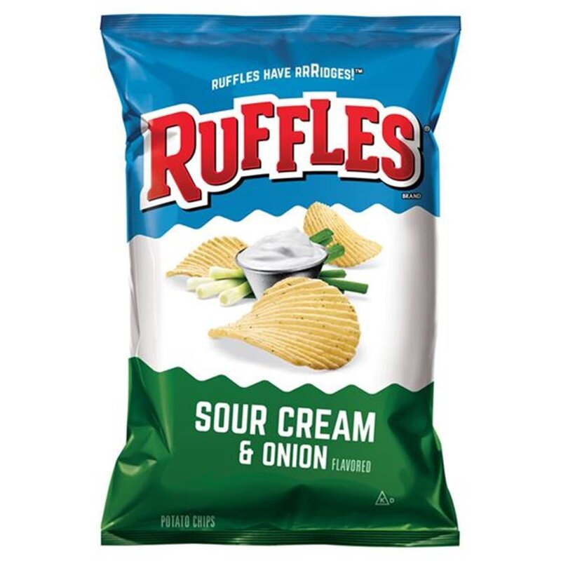Ruffles - Sour Cream & Onion - 184,2g