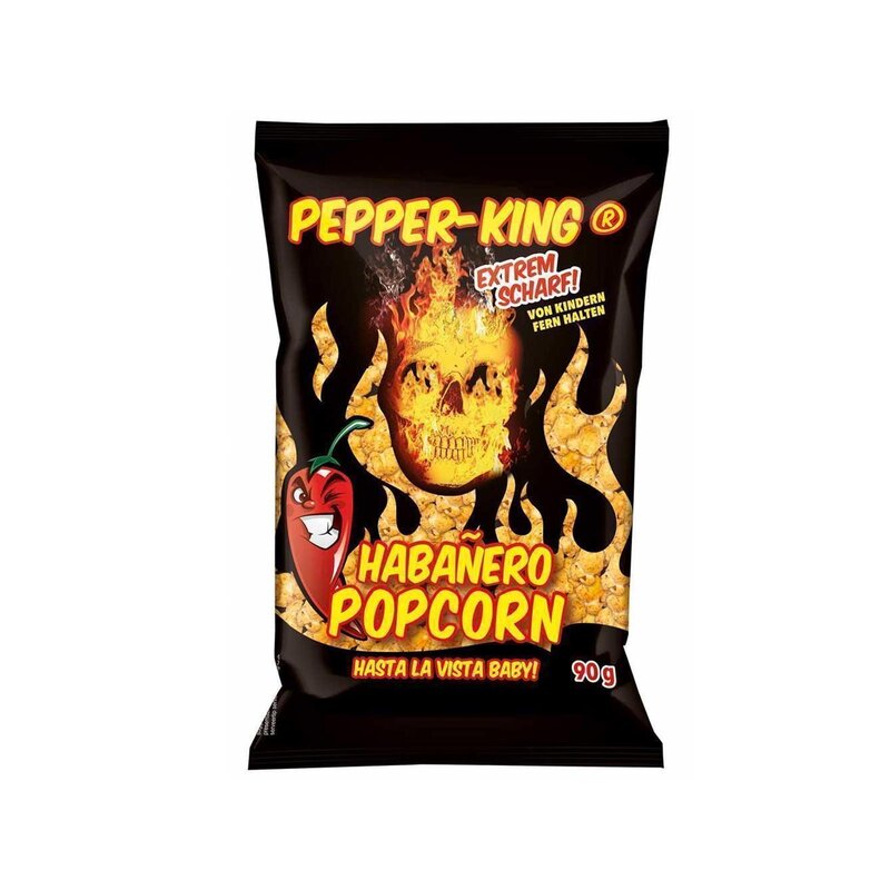 Pepper-King Habanero Popcorn - 90g