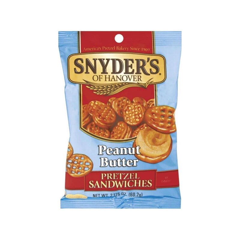 Snyders of Hanover - Cheddar Cheese Prezel Sandwiches - 1 x  60,2g