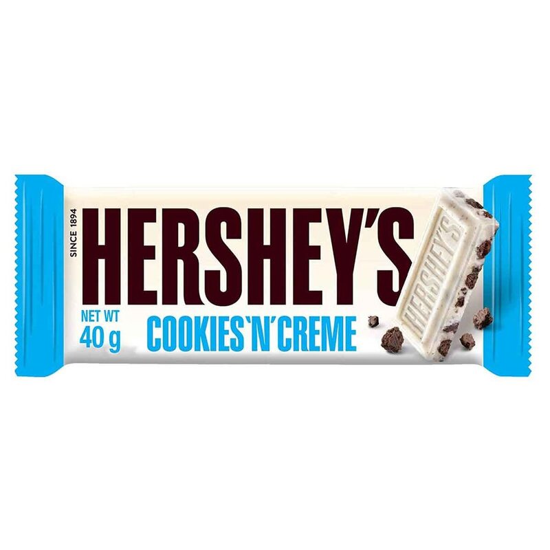 Hersheys Cookies & Creme - 1 x 40g