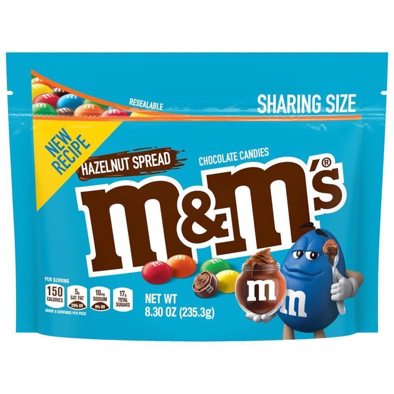 m&ms - Hazelnut Spread - chocolate candies - 235,3g