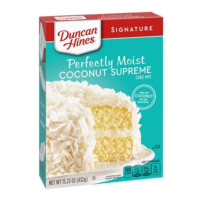 Duncan Hines - Perfectly Moist Coconut Supreme - 432g