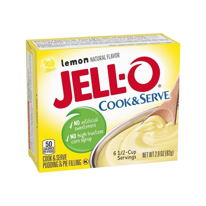 Jell-O - Cook&Serve Lemon - 82 g