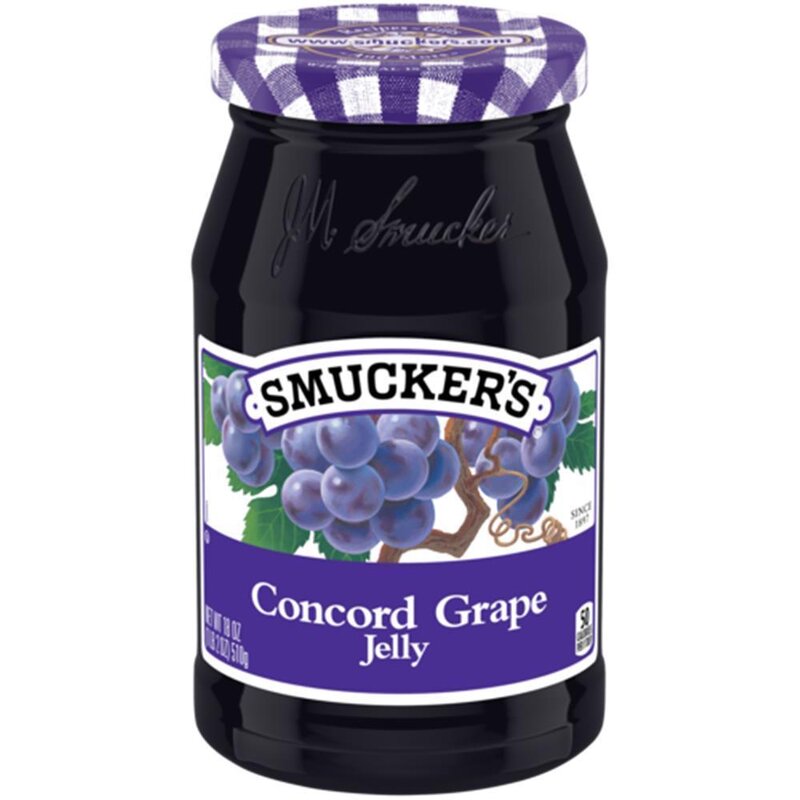 Smuckers Concord Grape Jelly - Glas - 510g