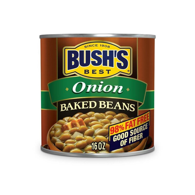 Bushs - Onion - Baked Beans - 12 x 454 g