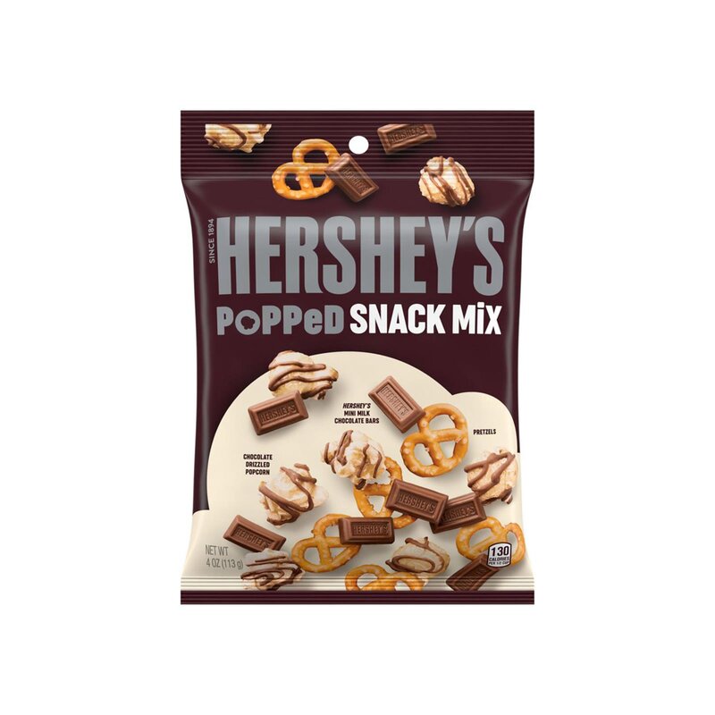 Hersheys Popped Snack Mix - 113g
