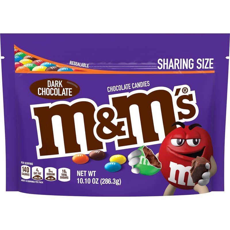 m&ms - Dark Chocolate - 286,3g