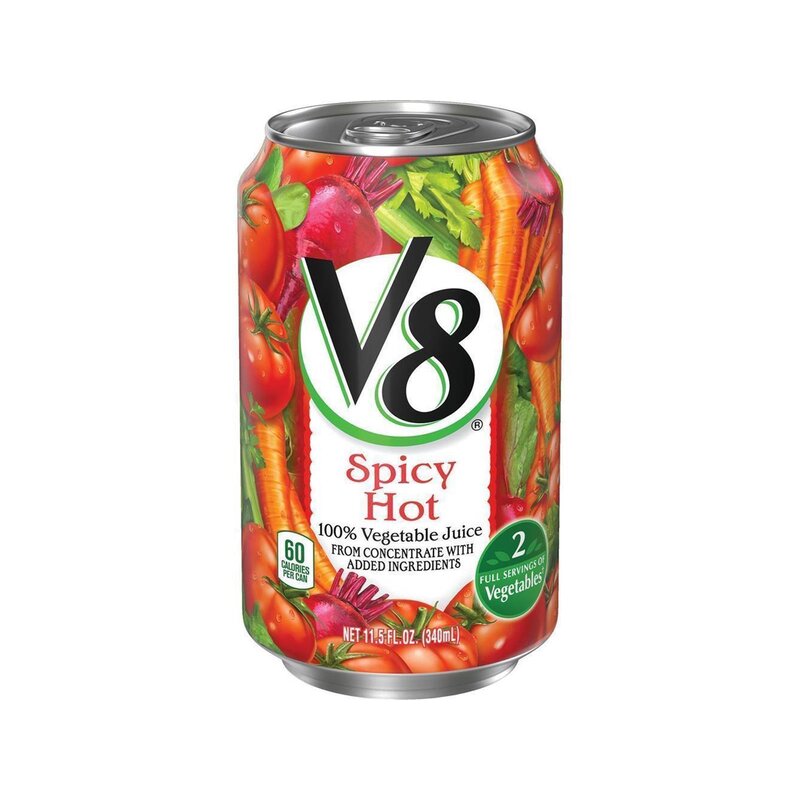 V8 - Vegetable Juice Hot Spicy - 1 x 340ml