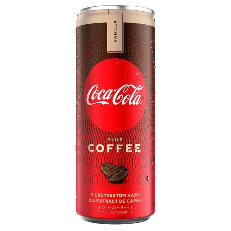 Coca-Cola - plus Coffee & Vanilla - 1 x 250 ml