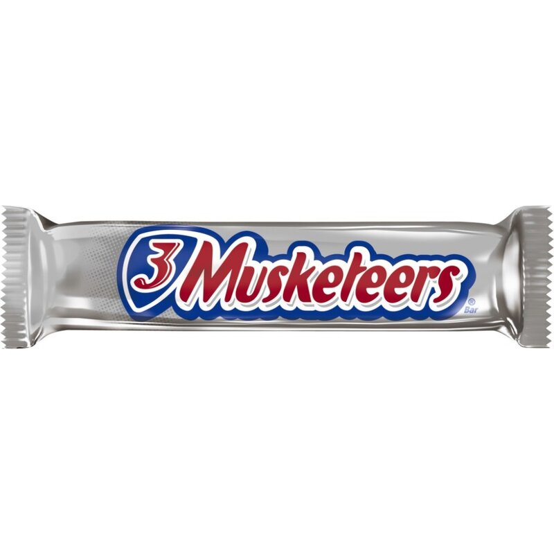 3 Musketeers Schokolade Bar - 1 x 54,4g