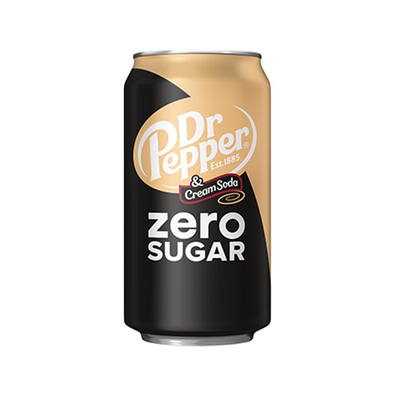 Dr Pepper - Cream Soda Zero - 1 x 355ml