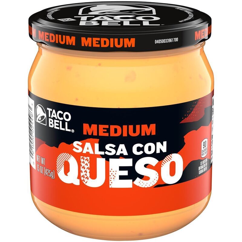Taco Bell - Medium Salsa Con Queso - 1 x 425g