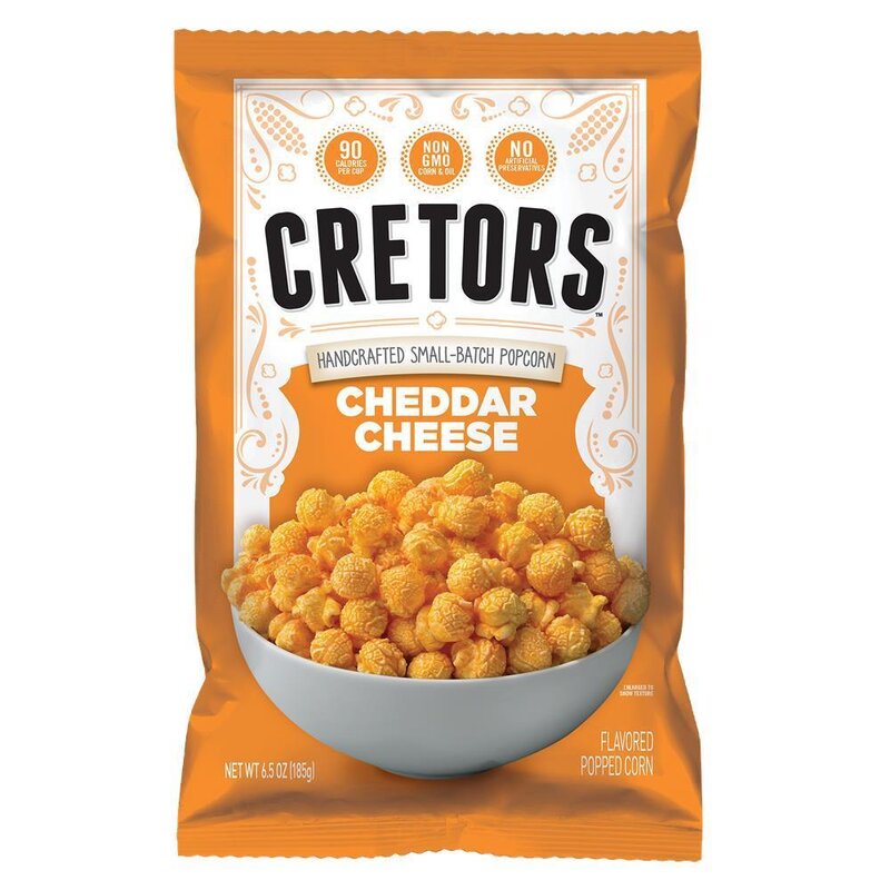 Cretors - Cheddar Cheese Corn Popcorn - 185g