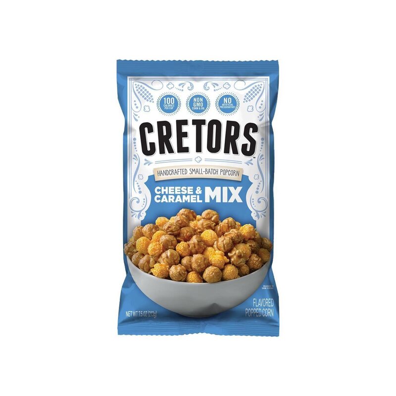 Cretors - Cheese &  Caramel Mix Popcorn - 213g