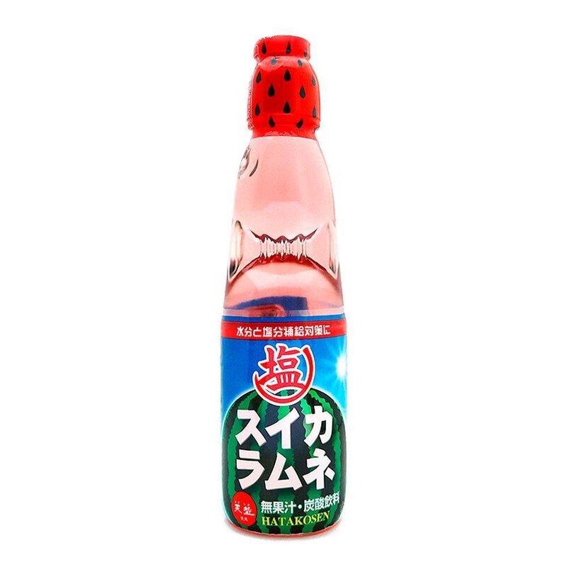 Hata Kosen Ramune Wassermelone Japanese Soda - 1 x 200ml