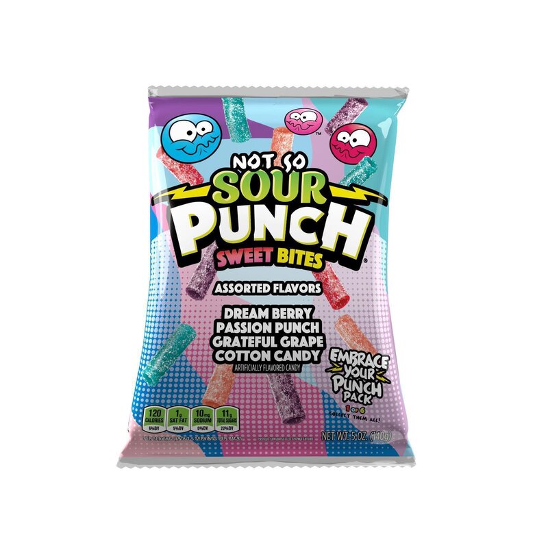 Sour Punch Not So Sour Bites - 142g