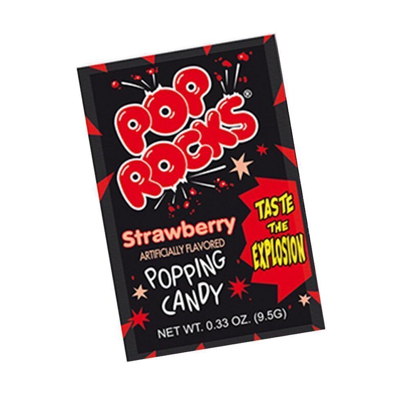Pop Rocks Strawberry - 1 x 7g