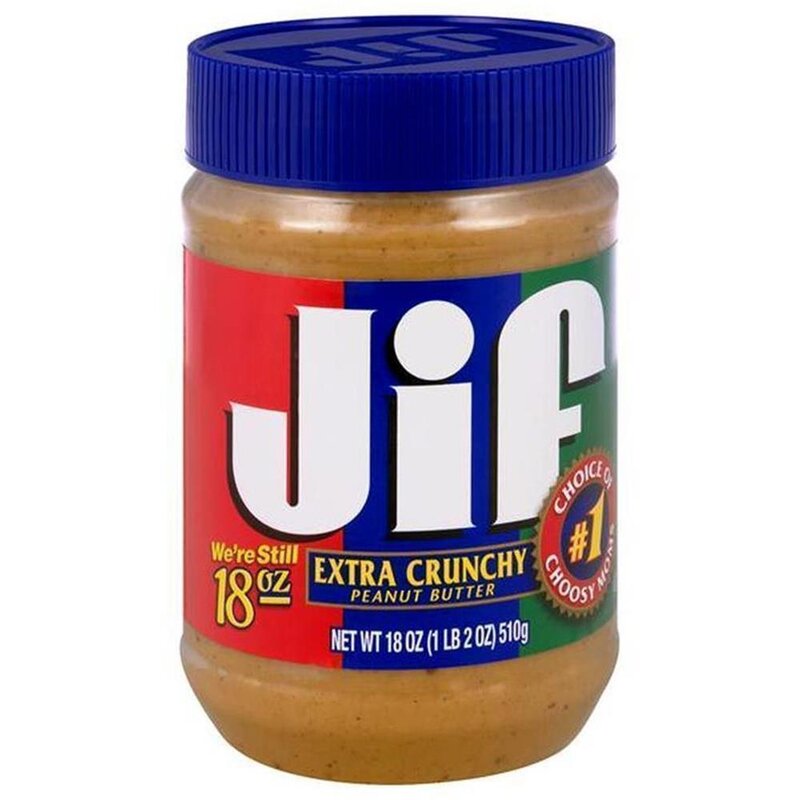 JIF - EXTRA Crunchy Peanut Butter (454g)