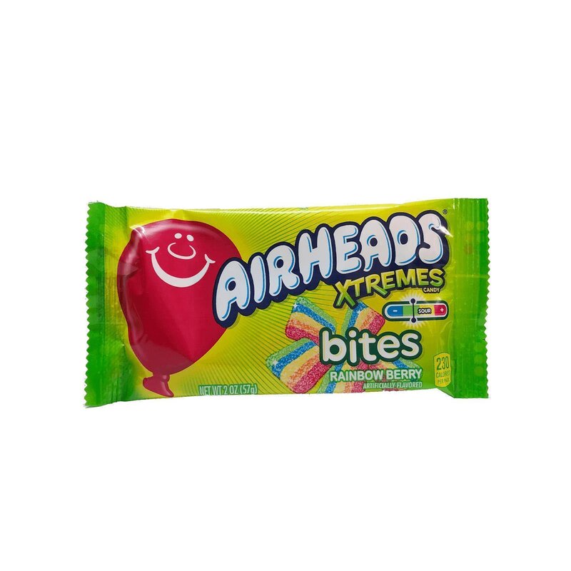 Air Heads Extremes Rainbow Berry Bites - 57g