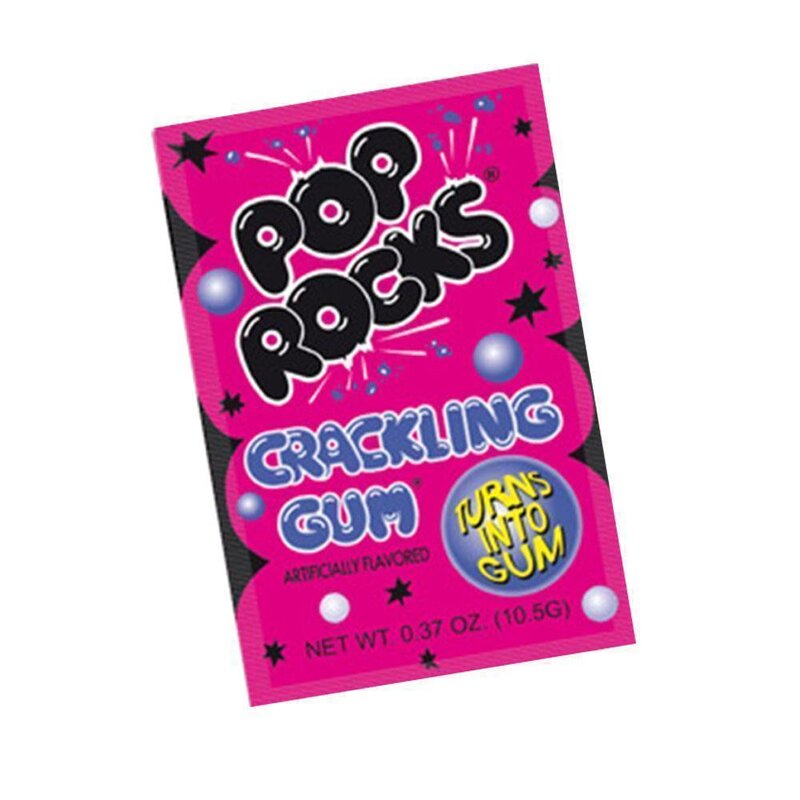 Pop Rocks Crackling Gum - 1 x 7g