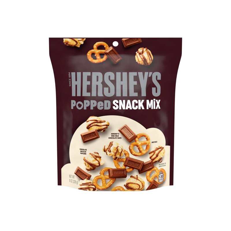 Hersheys Popped Snack Mix - 1 x 113g