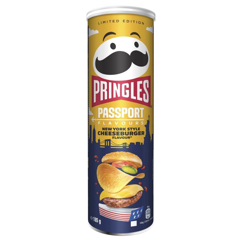 Pringles Passport New York Style Cheeseburger - 185g