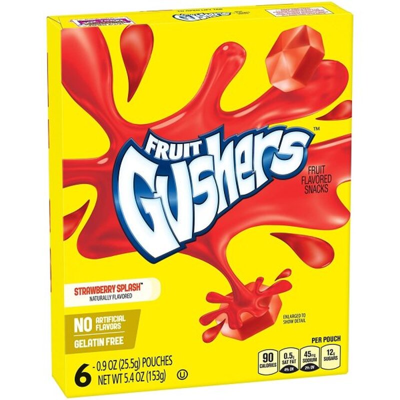 Fruit Gushers - Variety Pack - 1 x 136g