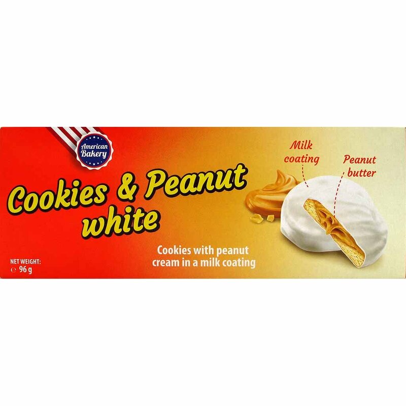 American Bakery - Cookies & Peanut white - 96g