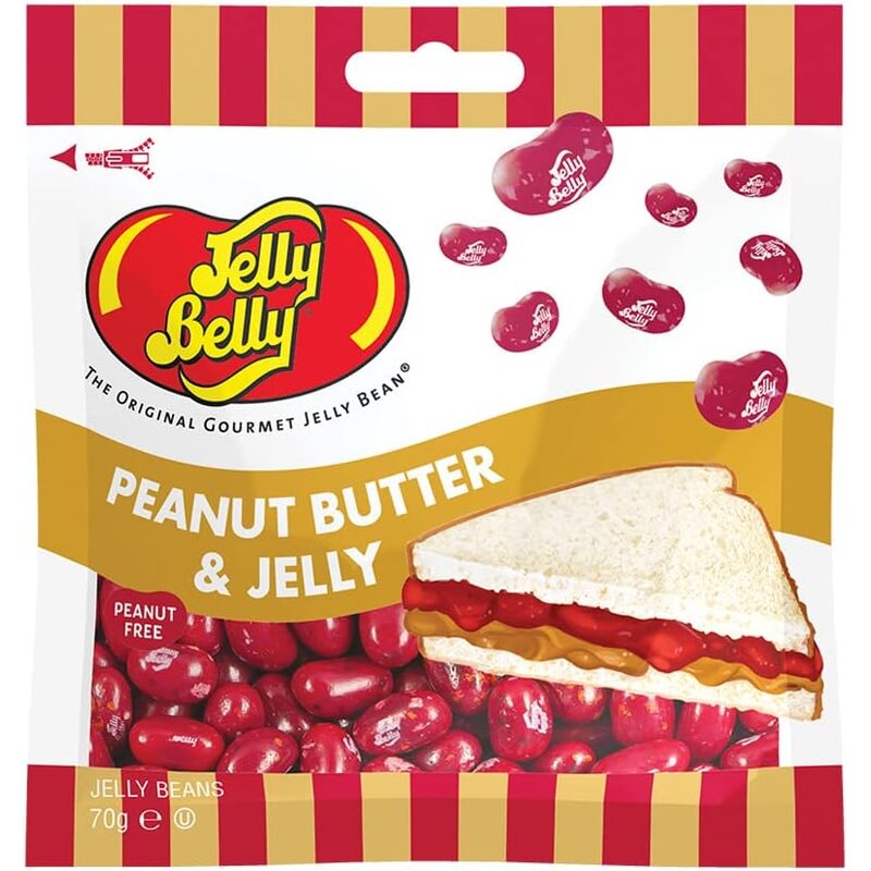 Jelly Belly - Peanut Butter & Jelly - 1 x 70g