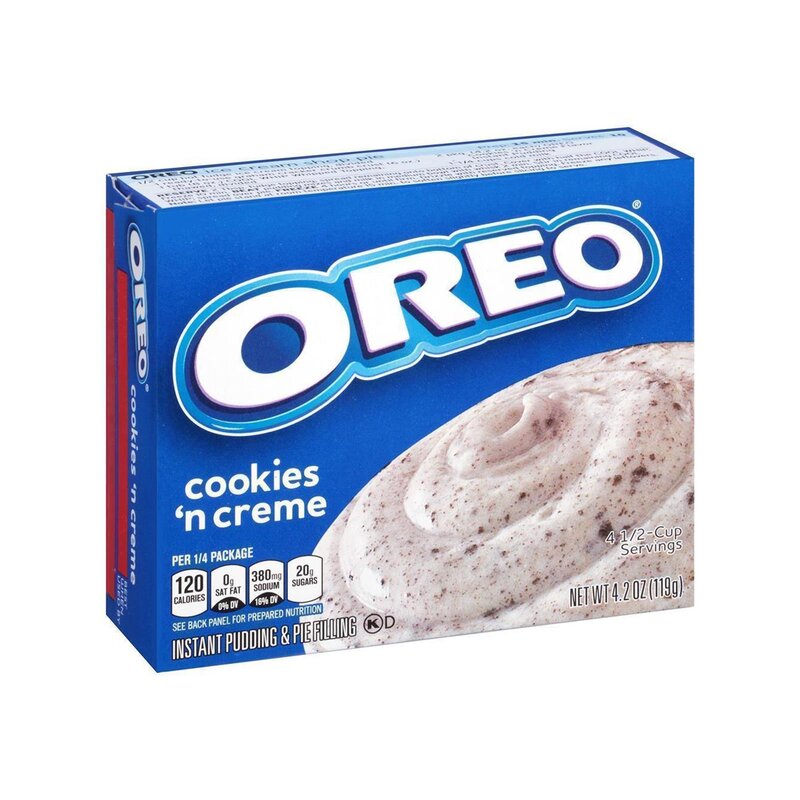 Jell-O - Oreo Cookies and Cream Instant Pudding & Pie Filling - 119 g
