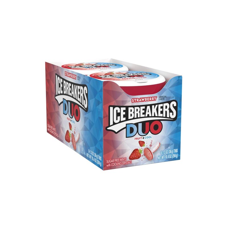 Ice Breakers Duo Fruit + Cool Strawberry - 36g