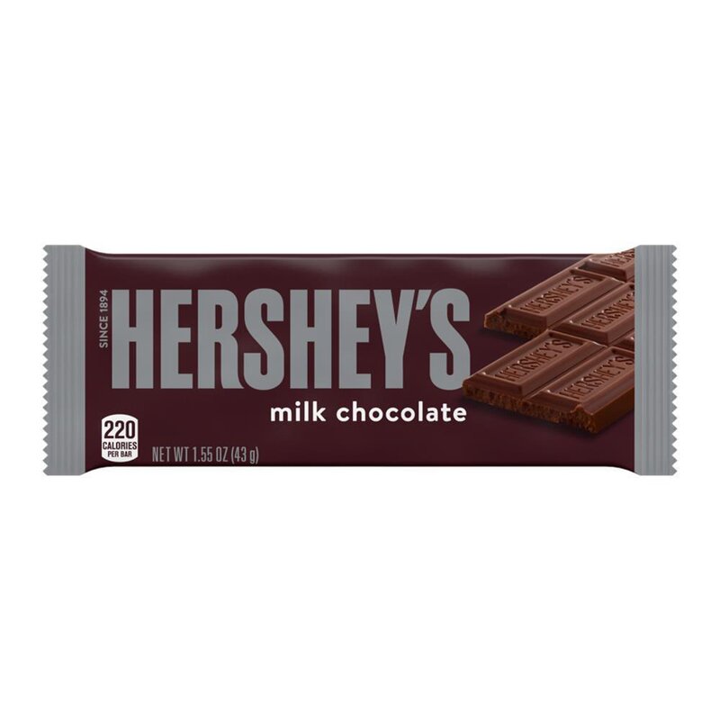 Hersheys Milk Chocolate - 1 x 43 g
