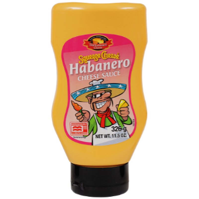 Habanero Squeeze Cheese Microwaveable - 440g