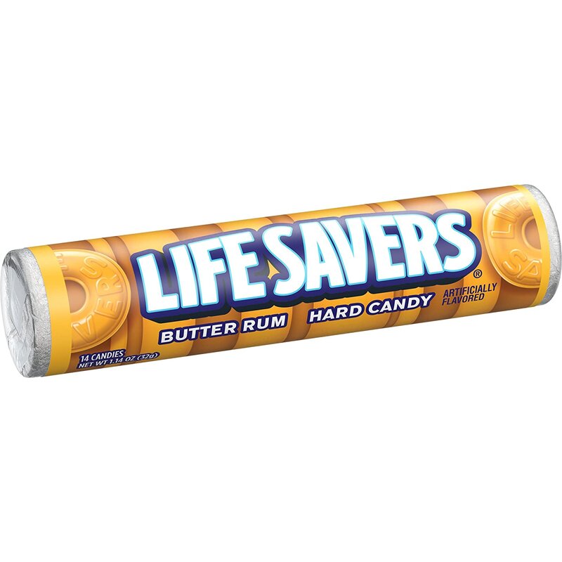 Lifesavers Butter Rum Hard Candy - 1 x 32g