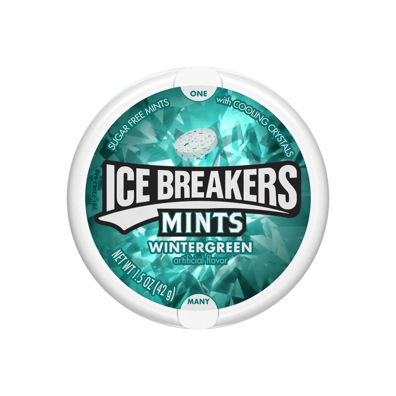 Ice Breakers Mints - Wintergreen - Sugar Free - 42g